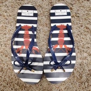 Kate Spade Lobster Flip Flops